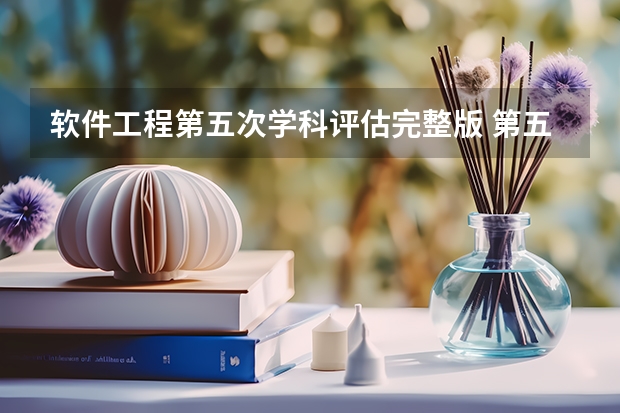 软件工程第五次学科评估完整版 第五轮学科评估软件工程排名