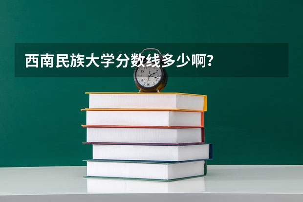 西南民族大学分数线多少啊？