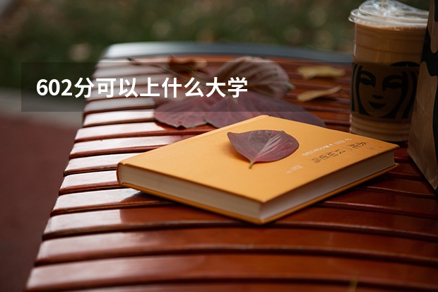 602分可以上什么大学