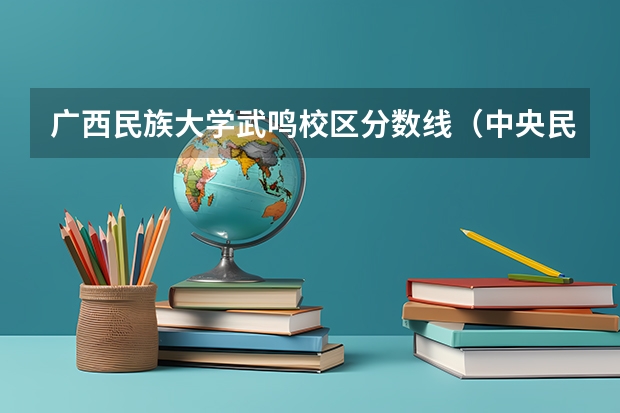广西民族大学武鸣校区分数线（中央民族大学分数线）