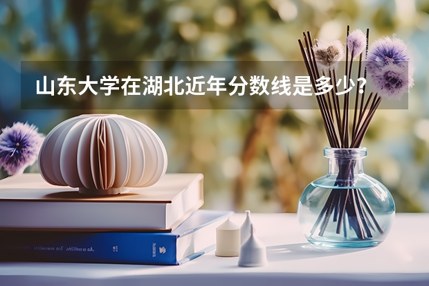山东大学在湖北近年分数线是多少？