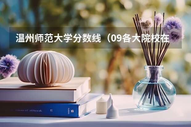 温州师范大学分数线(09各大院校在浙江一本分数线)