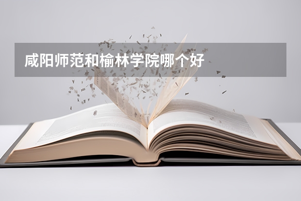 咸阳师范和榆林学院哪个好
