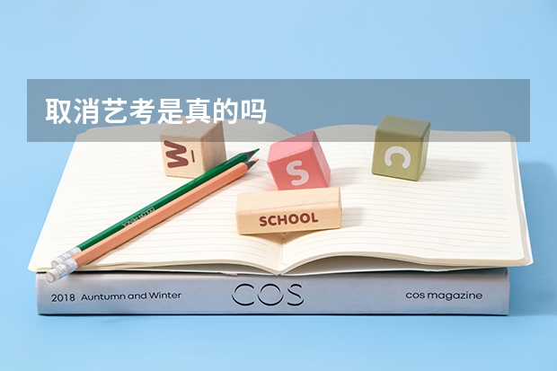 取消艺考是真的吗