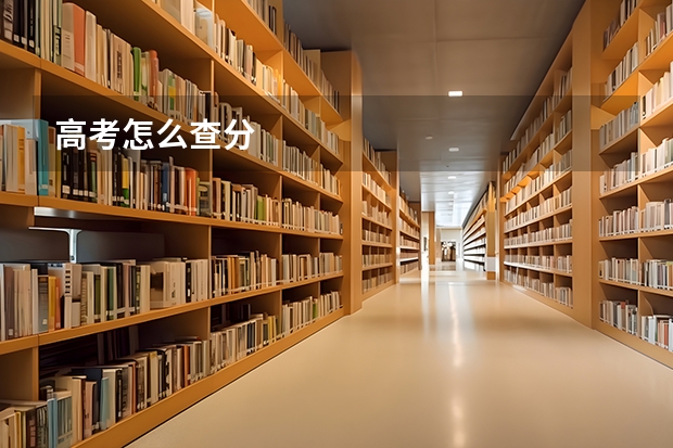 高考怎么查分