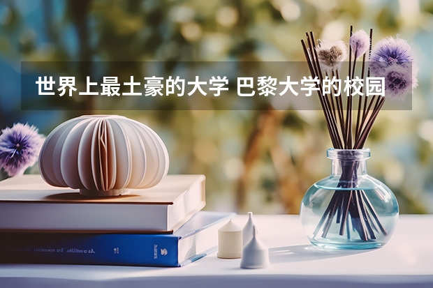 世界上最土豪的大学 巴黎大学的校园生活