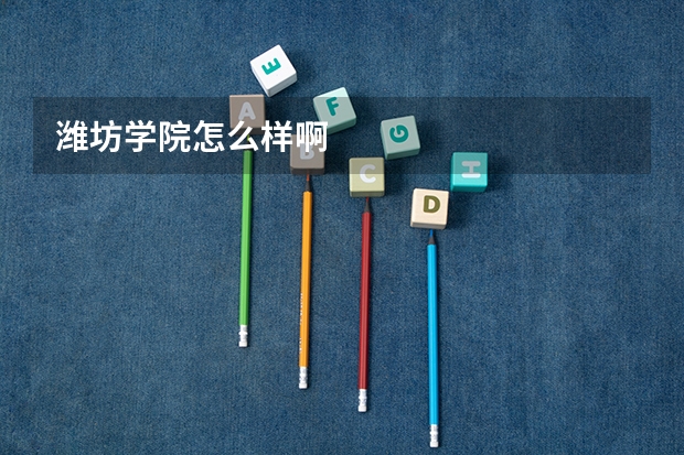 潍坊学院怎么样啊