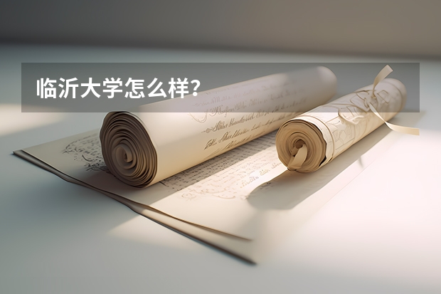 临沂大学怎么样?