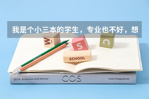 我是个小三本的学生，专业也不好，想考研换个好学校好专业（法律专业），请老师解答，有渠道吗？