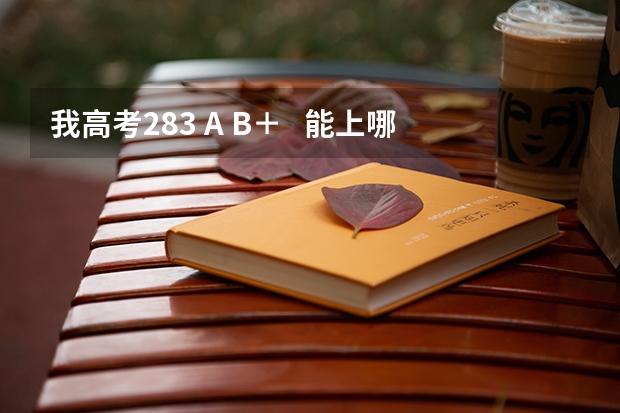 我高考283 A B+ 能上哪些好些的本三啊