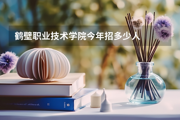 鹤壁职业技术学院今年招多少人