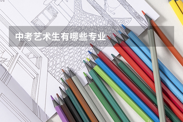 中考艺术生有哪些专业