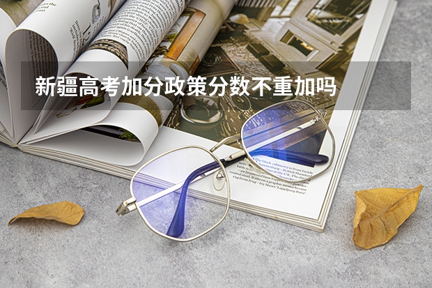 新疆高考加分政策分数不重加吗