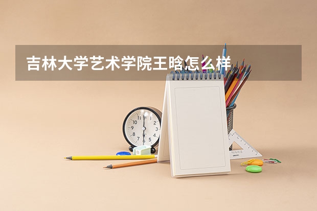吉林大学艺术学院王晗怎么样