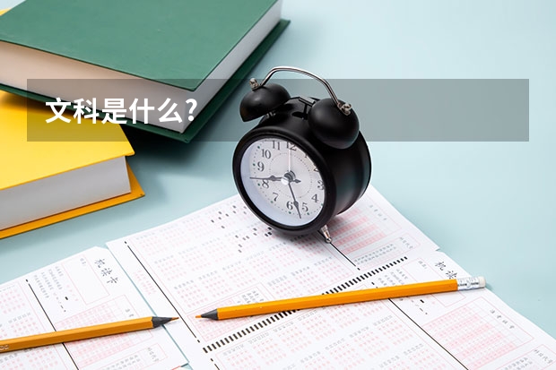 文科是什么?