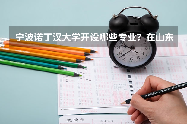 宁波诺丁汉大学开设哪些专业？在山东专业录取分数线一览表