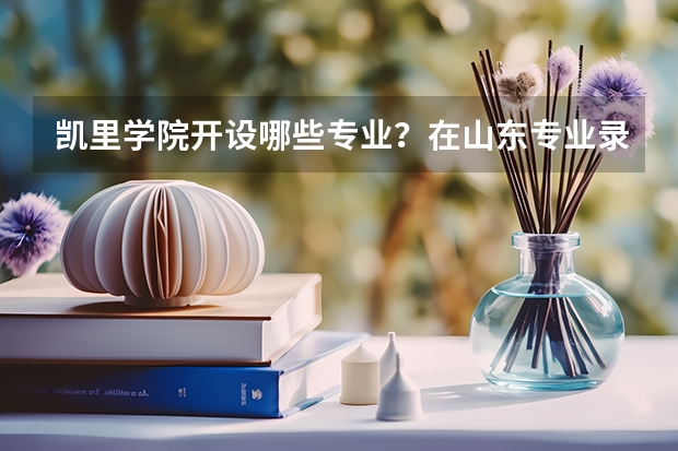 凯里学院开设哪些专业？在山东专业录取分数线一览表