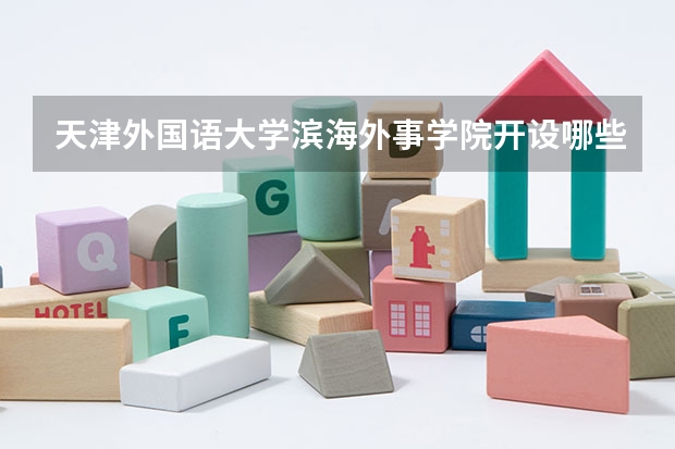 天津外国语大学滨海外事学院开设哪些专业？在山东专业录取分数线一览表