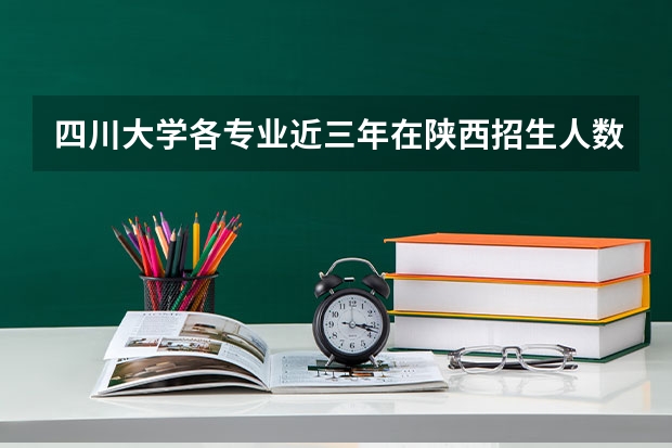 四川大学各专业近三年在陕西招生人数 学费多少钱