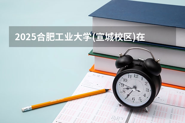 2025合肥工业大学(宣城校区)在广东招生计划人数一览表
