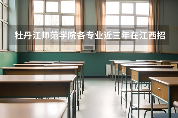 牡丹江师范学院各专业近三年在江西招生人数 学费多少钱