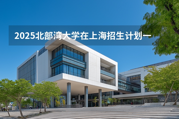 2025北部湾大学在上海招生计划一览表