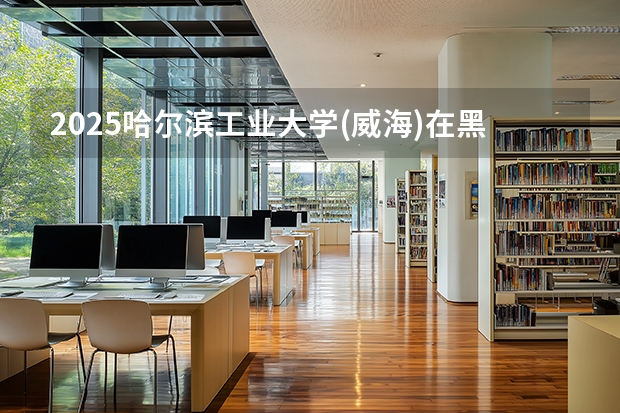 2025哈尔滨工业大学(威海)在黑龙江招生计划一览表