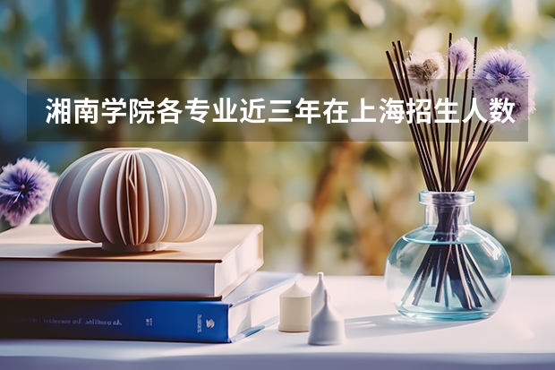 湘南学院各专业近三年在上海招生人数 学费多少钱