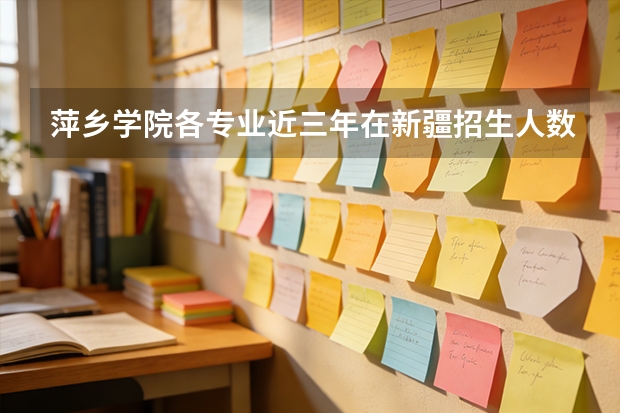 萍乡学院各专业近三年在新疆招生人数 学费多少钱