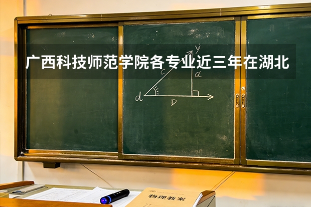 广西科技师范学院各专业近三年在湖北招生人数 学费多少钱