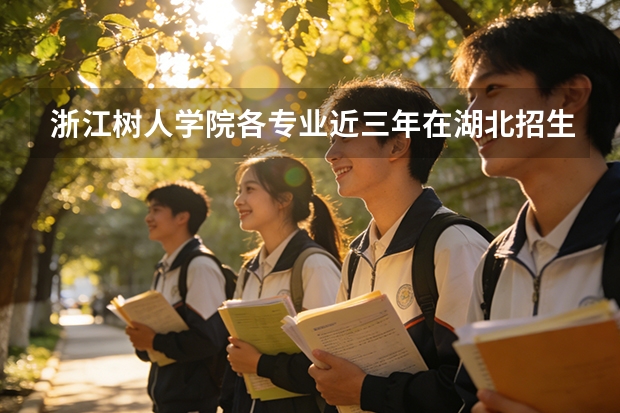 浙江树人学院各专业近三年在湖北招生人数 学费多少钱
