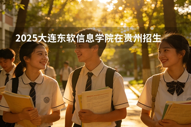 2025大连东软信息学院在贵州招生计划一览表