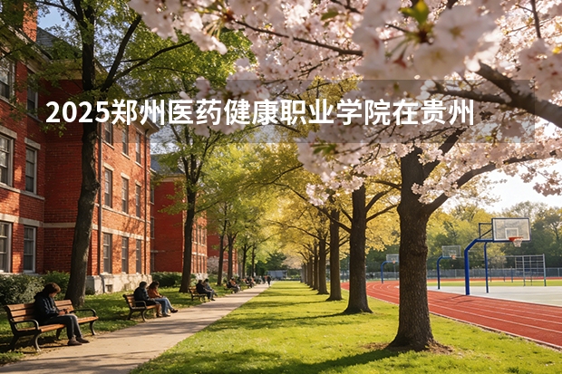 2025郑州医药健康职业学院在贵州招生计划一览表