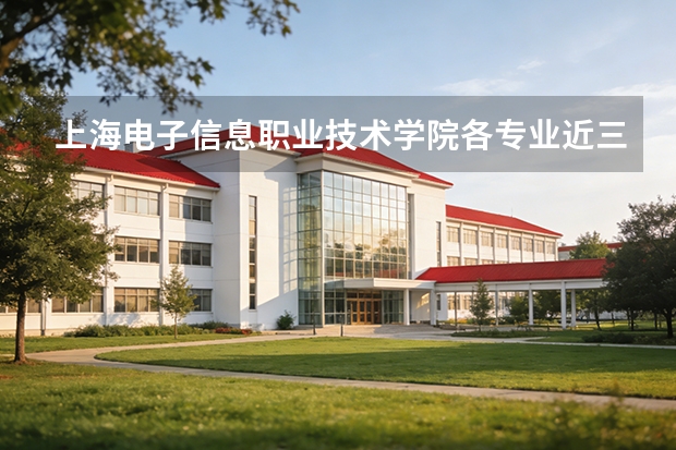 上海电子信息职业技术学院各专业近三年在江苏招生人数 学费多少钱