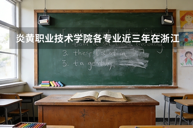 炎黄职业技术学院各专业近三年在浙江招生人数 学费多少钱