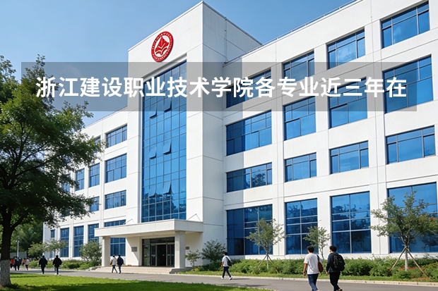 浙江建设职业技术学院各专业近三年在江西招生人数 学费多少钱