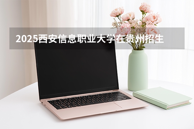 2025西安信息职业大学在贵州招生计划一览表