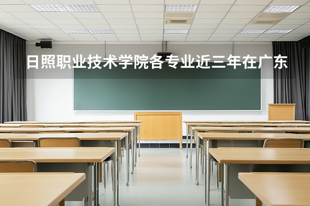 日照职业技术学院各专业近三年在广东招生人数 学费多少钱