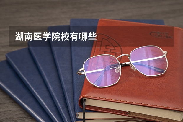 湖南医学院校有哪些