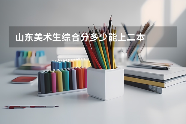 山东美术生综合分多少能上二本