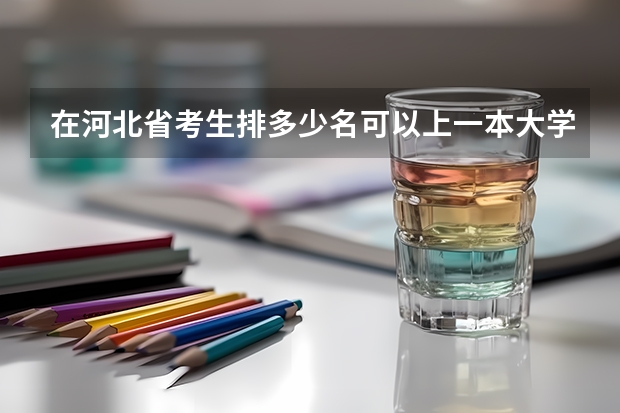 在河北省考生排多少名可以上一本大学