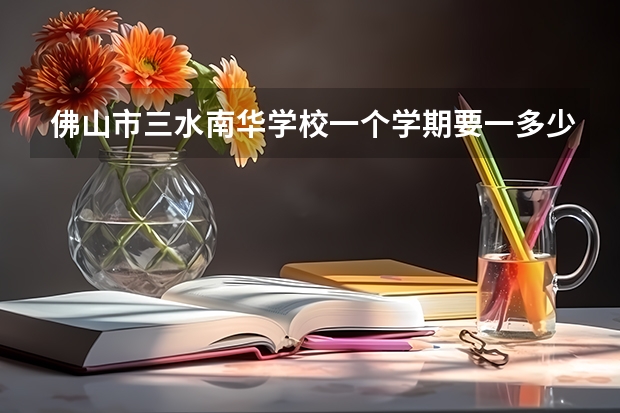 佛山市三水南华学校一个学期要一多少学费?