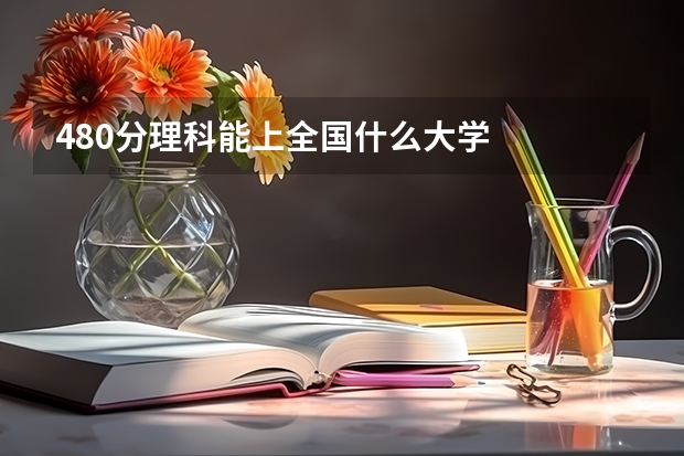 480分理科能上全国什么大学