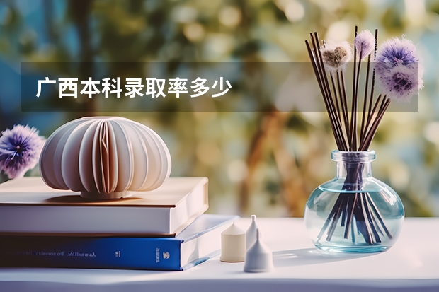 广西本科录取率多少