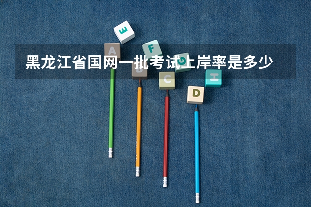 黑龙江省国网一批考试上岸率是多少