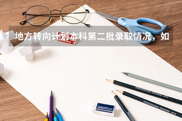 地方转向计划本科第二批录取情况，如何查询是否被录取