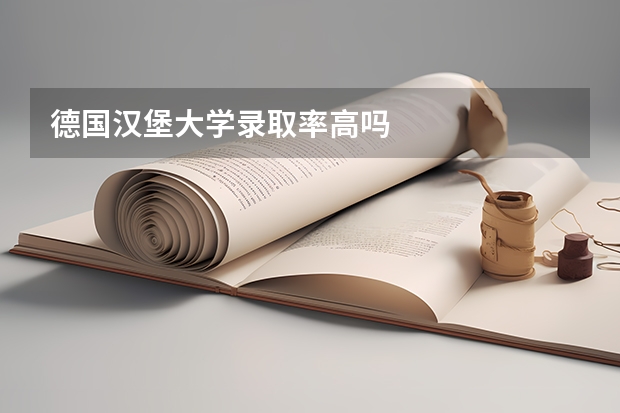 德国汉堡大学录取率高吗
