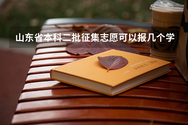 山东省本科二批征集志愿可以报几个学校？ 山东本科第二次征集志愿时间
