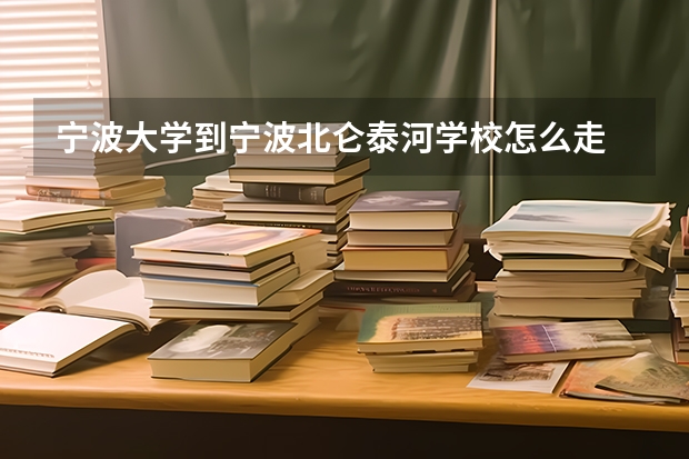 宁波大学到宁波北仑泰河学校怎么走