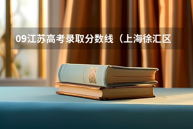 09江苏高考录取分数线(上海徐汇区各高中实际录取分数线)